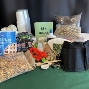 A picture of STEM kit contents
